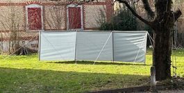 Windschutz für Camping und Garten