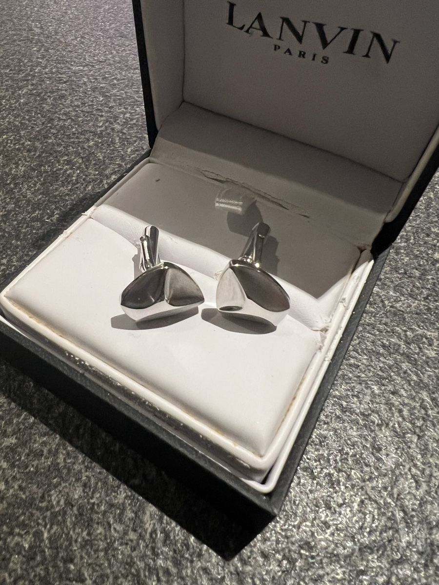 Lanvin Manschettenknöpfe: LANVIN Paris Manschettenknöpfe – Gebraucht aus Mauren von chr_hn5y 6