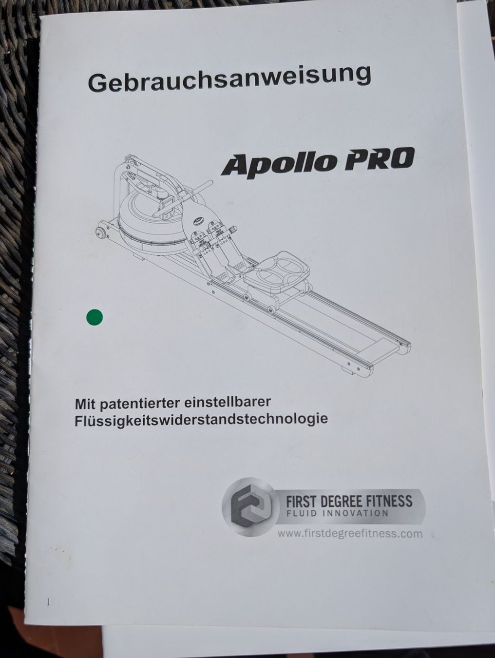 Hometrainer: Apollo Pro Rudergerät, Wasserwiderstand einstellbar. Leise. – Usato da Wittenbach venduto da FleurLaBelle 8