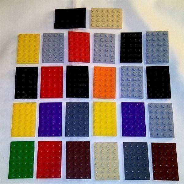 Lego Baukästen: Lego 26 Platten 6 x 4 -K84 – Gebraucht aus Morges von cardeman61