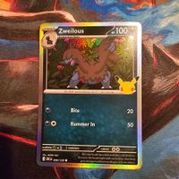 Pokemon Zweilous EN 30C 098/128 Holo