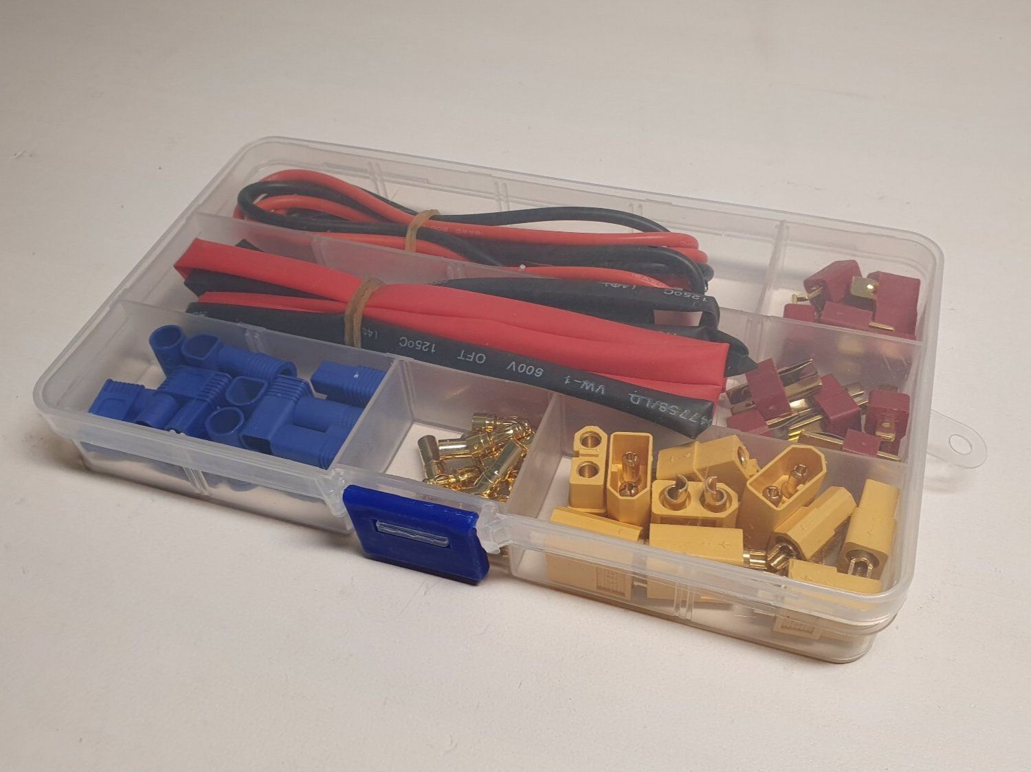 Elektronikbauteile: T-Stecker EC3 XT60 Stecker/Buchse 14 AWG Set Modellbau – Neu und originalverpackt aus Gossau SG von Puch-tech