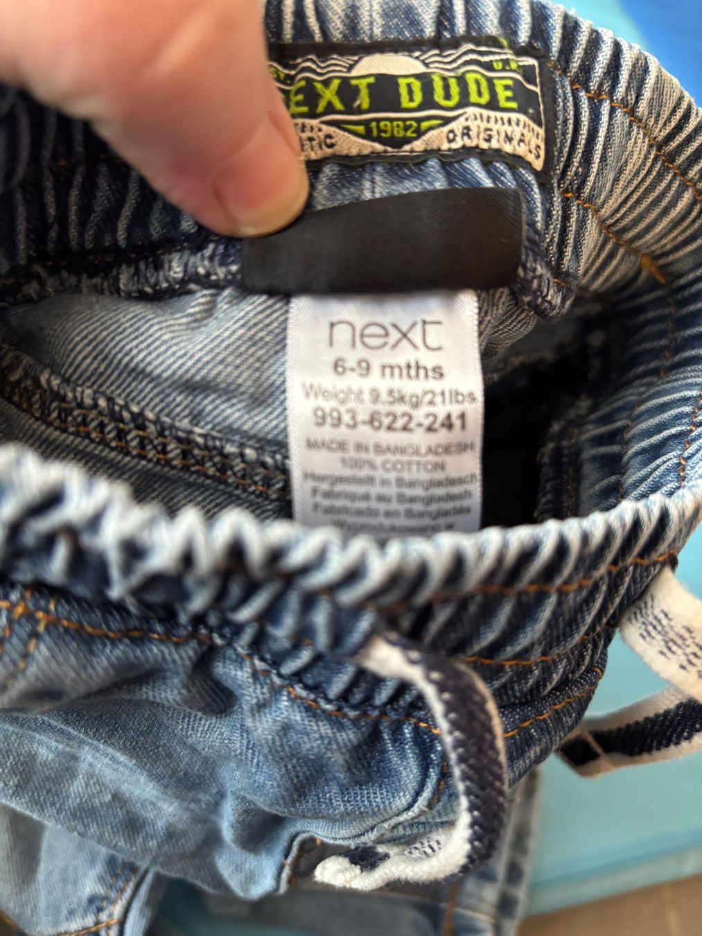 Next Pantaloni: Jeans Hose von Next Gr. 74 – Usato da Herzogenbuchsee venduto da MoLa85 1