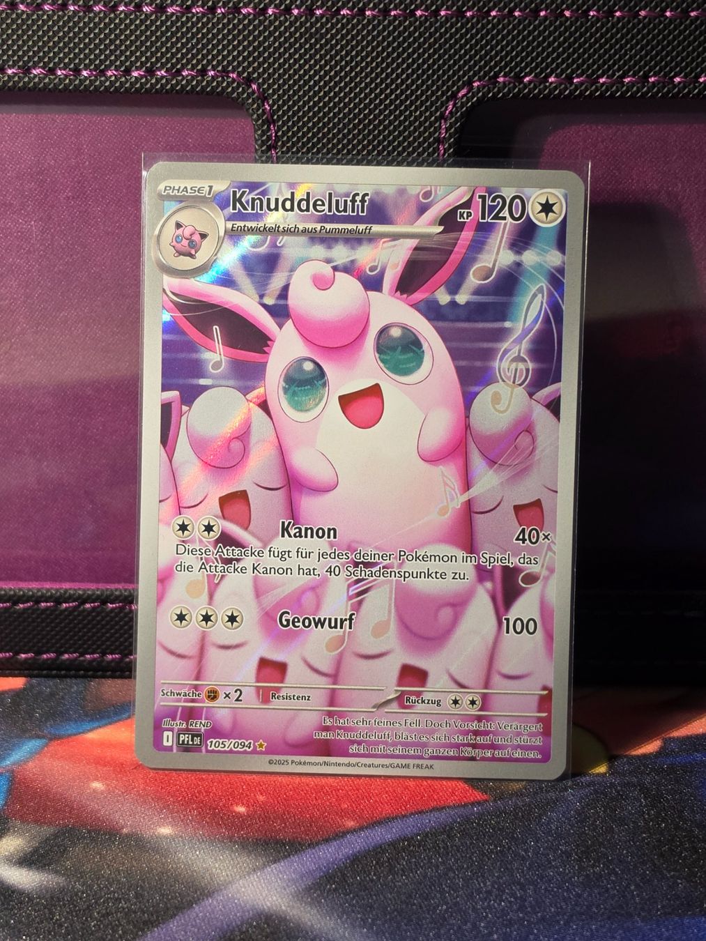 Pokémon Cartes à collectionner: Knuddeluff 105 – D'occasion à Binningen par oscark77