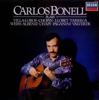 Carlos Bonell Plays Guitar Near Mint Vinyl LP Disque 33 tour