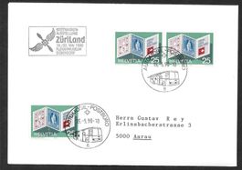 Sonderbrief A. 1511 Briefmarkenausst. Dübendorf 19.5.1990