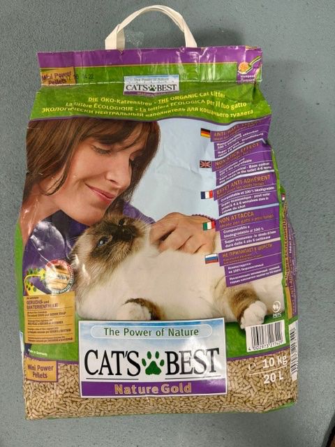 WC: Cats Best Katzenstreu – Neu und originalverpackt aus Zollikon von cmf3 4