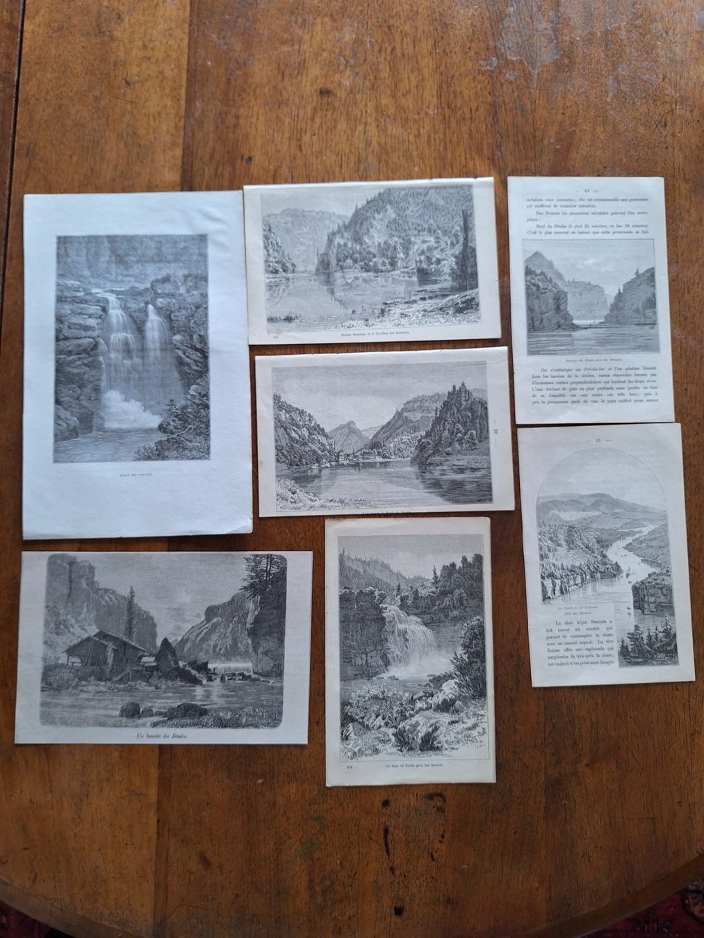 Gravures: LES BRENETS ET LE DOUB – D'occasion à Bevaix par bohrap