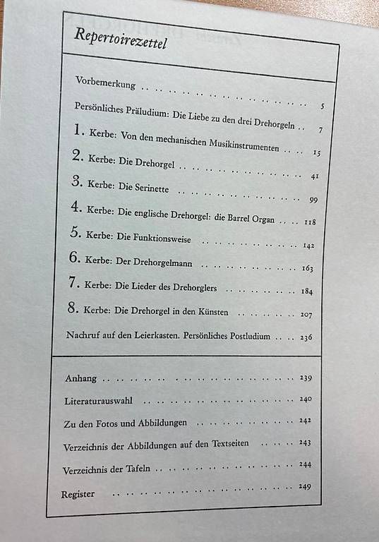 Musikinstrumente: Drehorgeln – Gebraucht aus Adliswil von Heimite 1