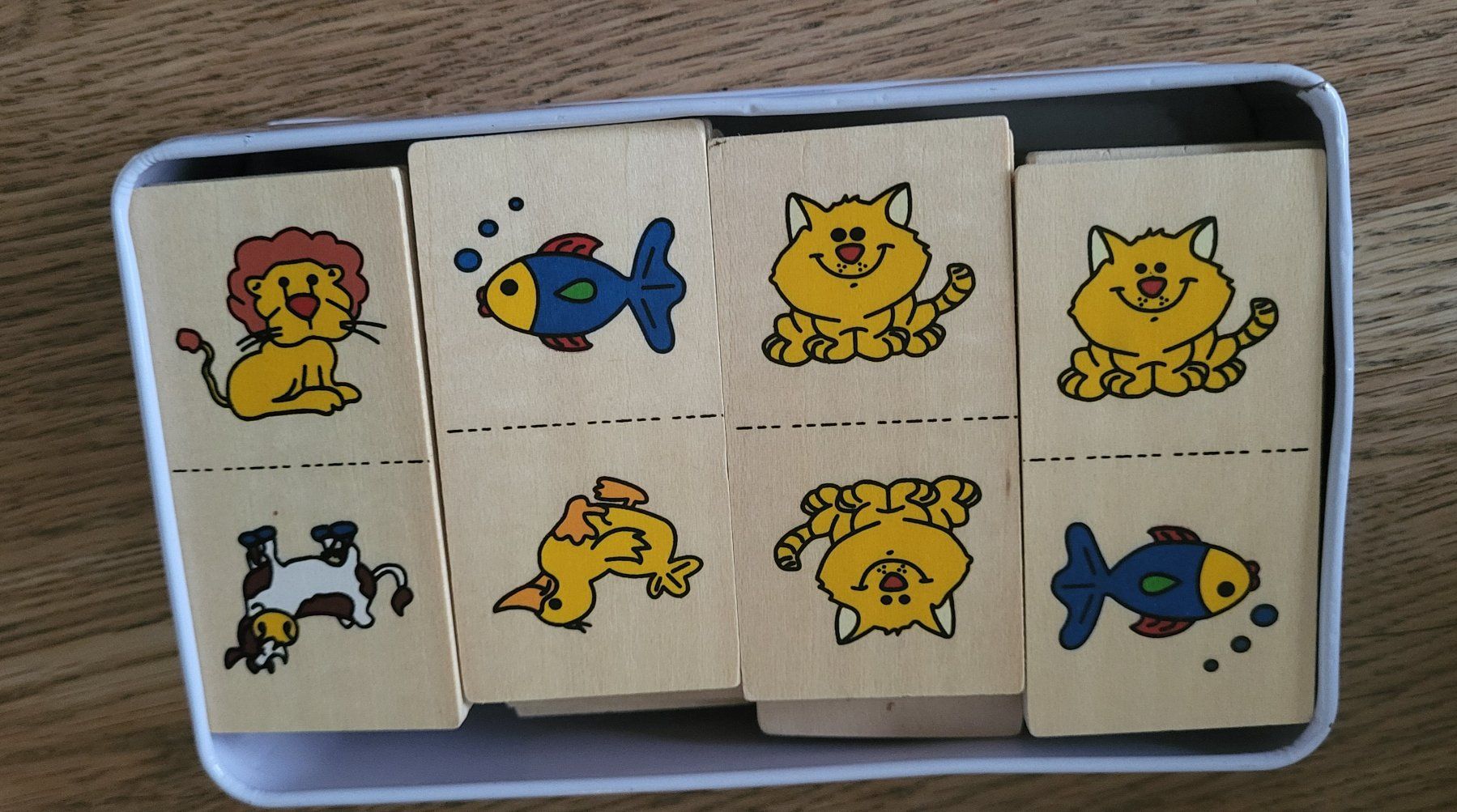 Giochi: 1. Domino Holzteile Happy People – Usato da Biberist venduto da Nicelotti 1