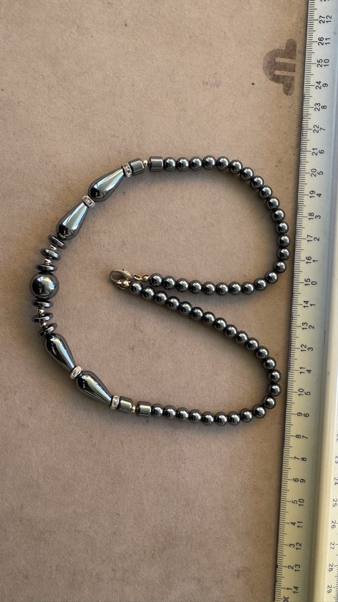 Catenine: Hematite kette – Usato da Bern venduto da Cytyttny