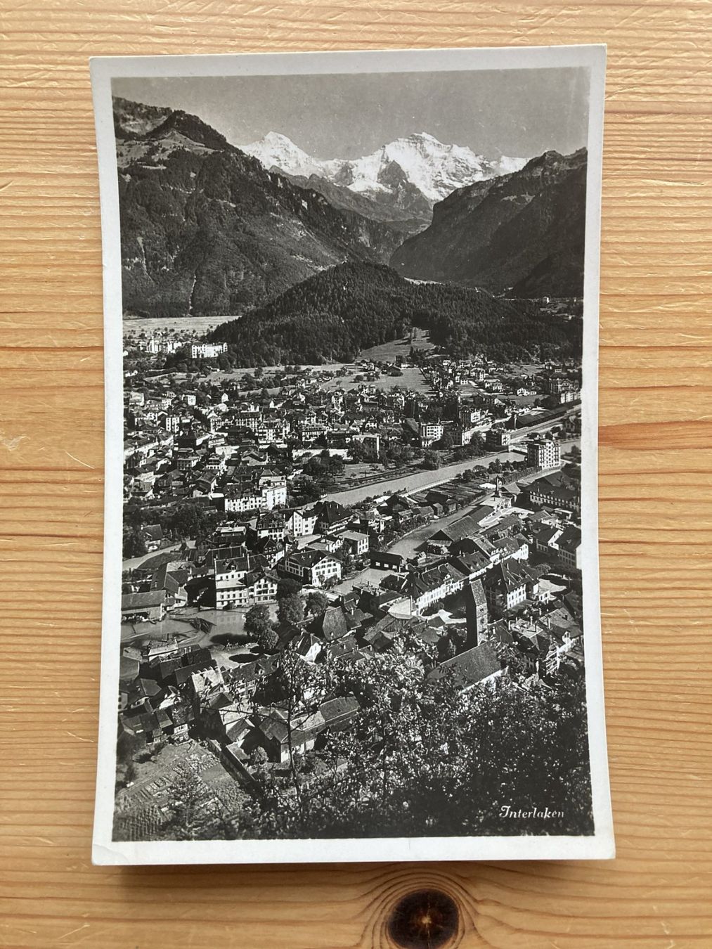 Cartoline postali: Interlaken - AK – Usato da Oberuzwil venduto da Henri09