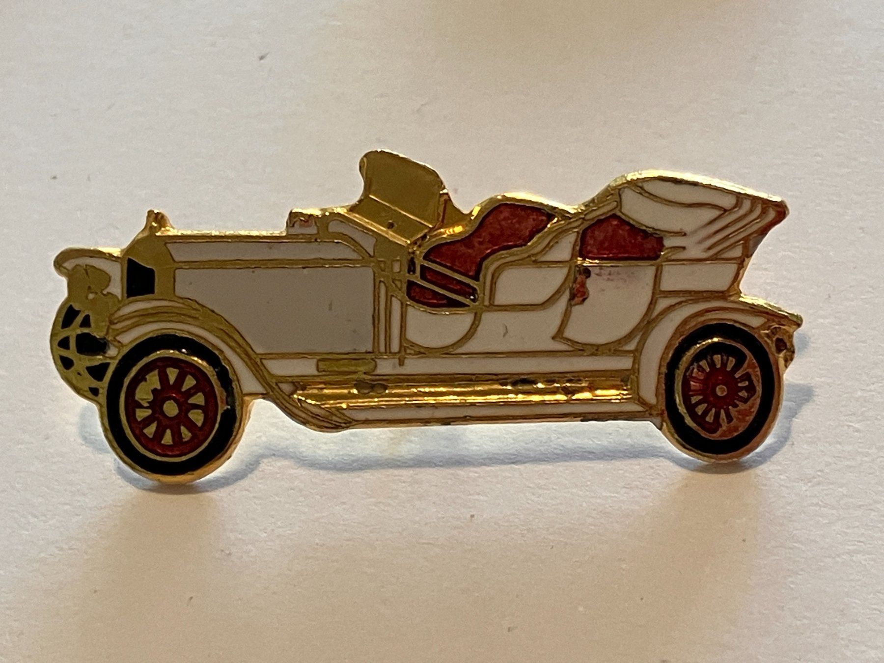 Placchette & Badge: 1 Pin Rolls Royce Silver Ghost  – Usato da Basel venduto da djwwpp