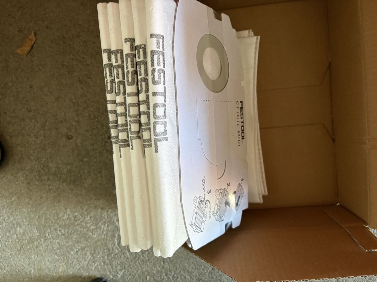 Festool Aspirapolveri & Accessori: Festool Staubbeutel CT MIDI/5x - 5Stk. - Ungeöffnete Packung – Nuovo e nell'imballaggio originale da Luzern venduto da Mulli8 1