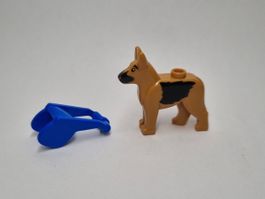 LEGO 92586pb04 Dog with Blue Guide Dog Harness