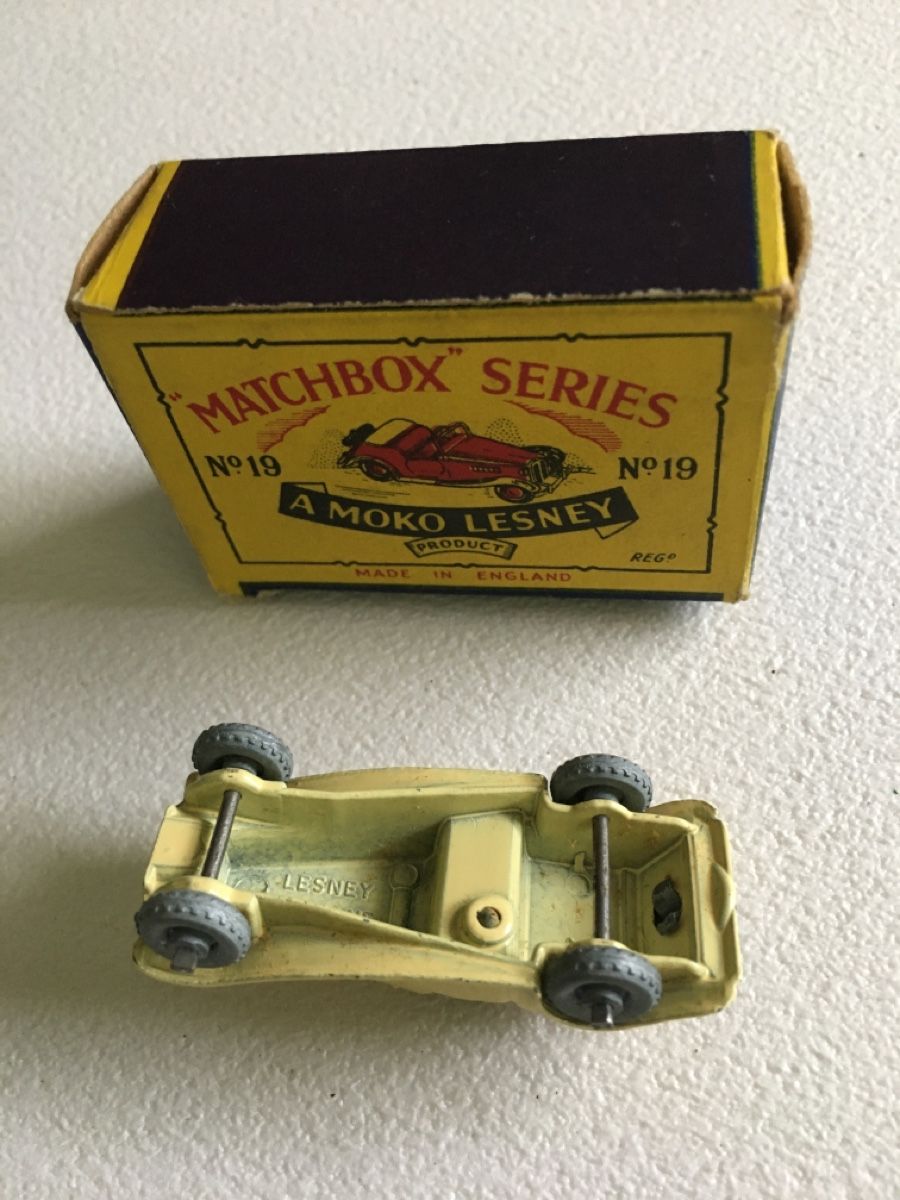 Matchbox Modellini d'auto: Lesney MG Midget 19a – Usato da Grellingen venduto da Toyhamster 2