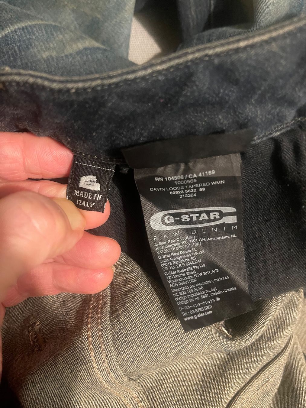 G-Star Jeans: G-Star Jeans – Nuovo (secondo la descrizione) da Hinterkappelen venduto da simona67 1