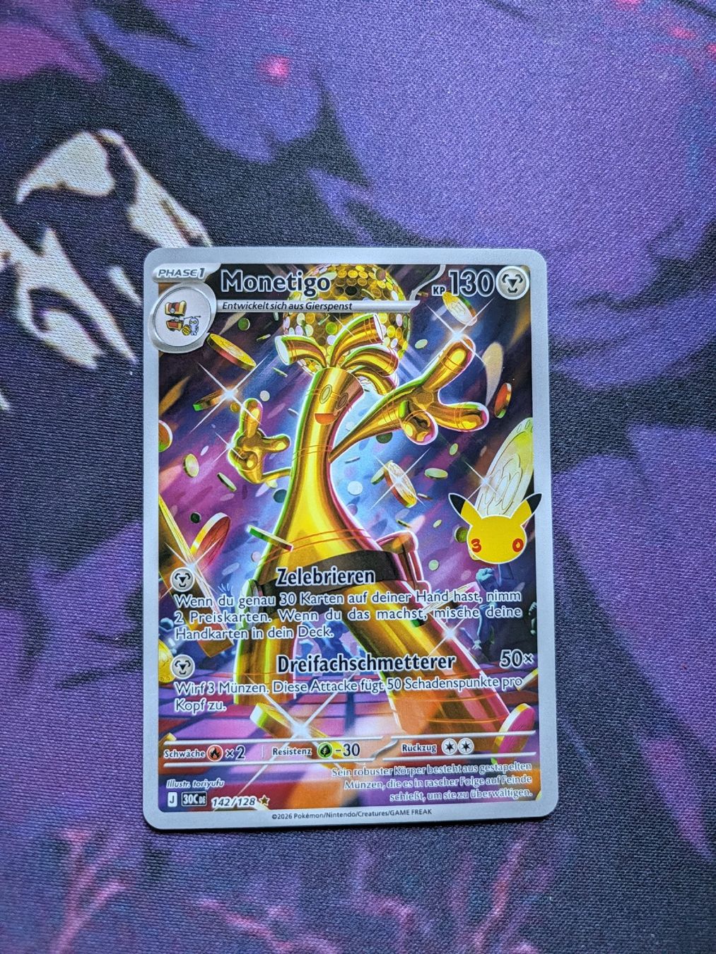Pokémon Sammelbilder & Trading cards: Monetigo Celebrations 30C De 142/128 – Neu (gemäss Beschreibung) aus Chur von FreakofRarity