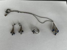 Set de bijoux Swatch: collier, bague, boucles