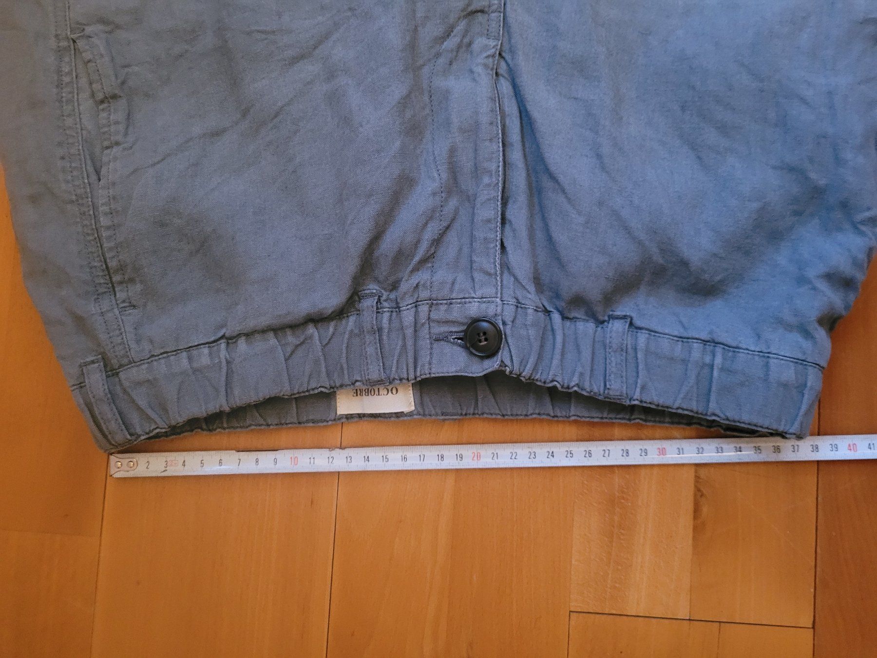 Sezane Hosen: Sezane Leinenhose blau M – Gebraucht aus Zürich von reborn92 1