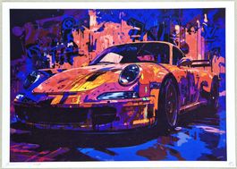 Death NYC Ltd Ed Pop Art Druck " Vuitton Graffiti Porsche