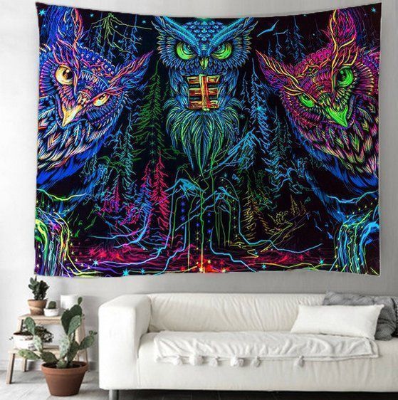 Foto & Immagini: Wandbehang Eule 150cm x 130cm – Nuovo e nell'imballaggio originale da Walenstadt venduto da emynmuil1