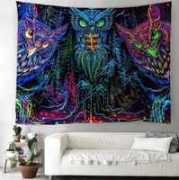 Wandbehang Eule 150cm x 130cm