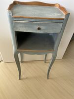 Vintage Nachttisch im Shabby Chic Look, Unikat!