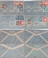 Lot 4 Luftpostbriefe Santiago / Chile --> St. Gallen 1947/48