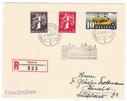 Lettre R. de Burgdorf BPA A163a pour Zürich le 27.VI.39