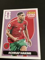 Panini Extra Sticker Achraf Hakimi - WM 2022 Qatar!