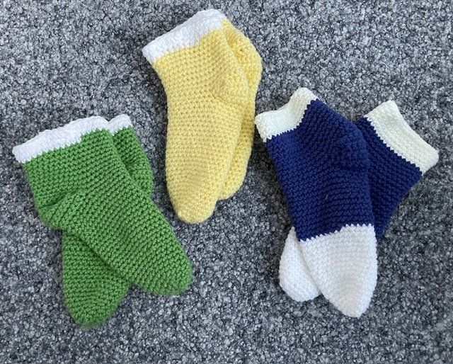 Rbleote 7 Paar Baby Socken 0-6 Monate - Rüschenspitze Mit Anti-Rutsch