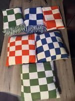 3 coussins 50x50cm + 3 couvertures 130x170cm