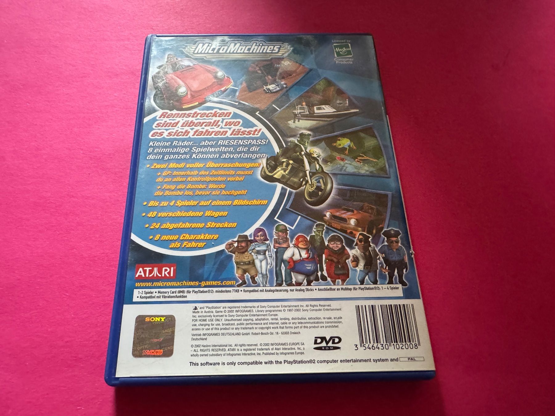 Sony Giochi: MICRO MACHINES SPIEL FÜR PS2 – Usato da Hägendorf venduto da Briansgameshop 2