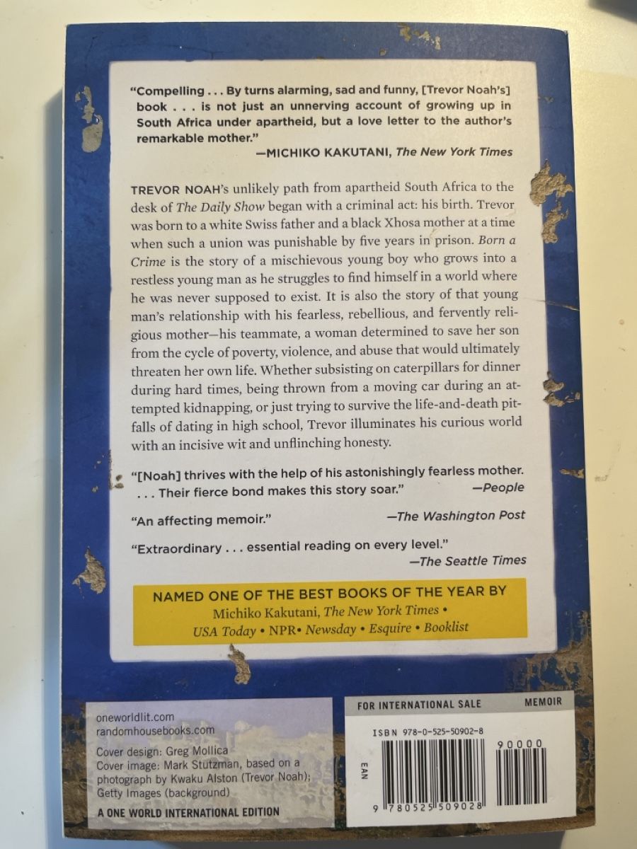 Bücher: Buch "Born a Crime" - Trevor Noah – Neu (gemäss Beschreibung) aus Winterthur von Alex31_ 1