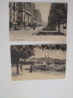 2 AK Luzern Ansichtskarten, Promenade und See, Top!