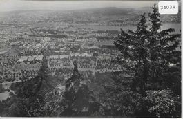 Zürich - Aussicht auf die Stadt vom Uto-Kulm