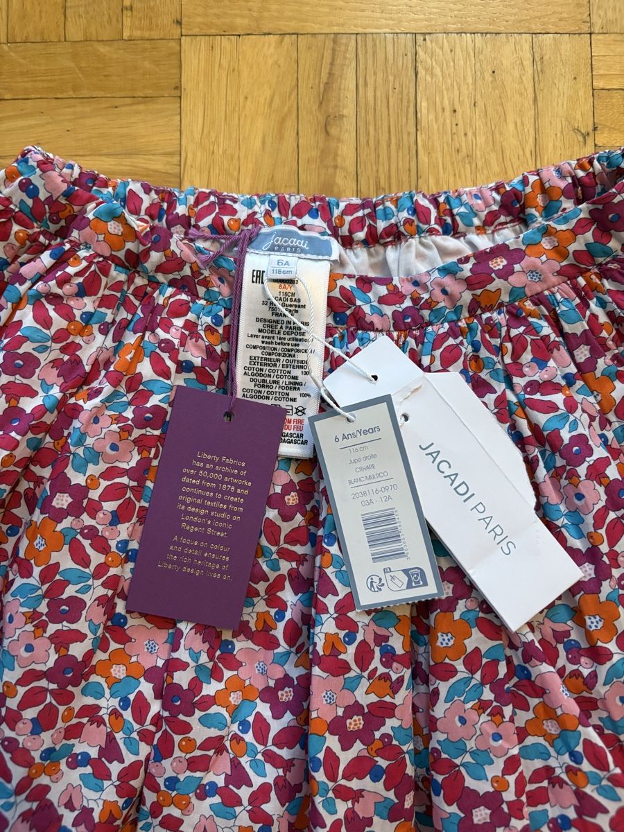 Jacadi Robes et jupes: Jacadi skirt 6A new with tags – Neuf avec emballage d'origine à st prex par magdalenaonline 1