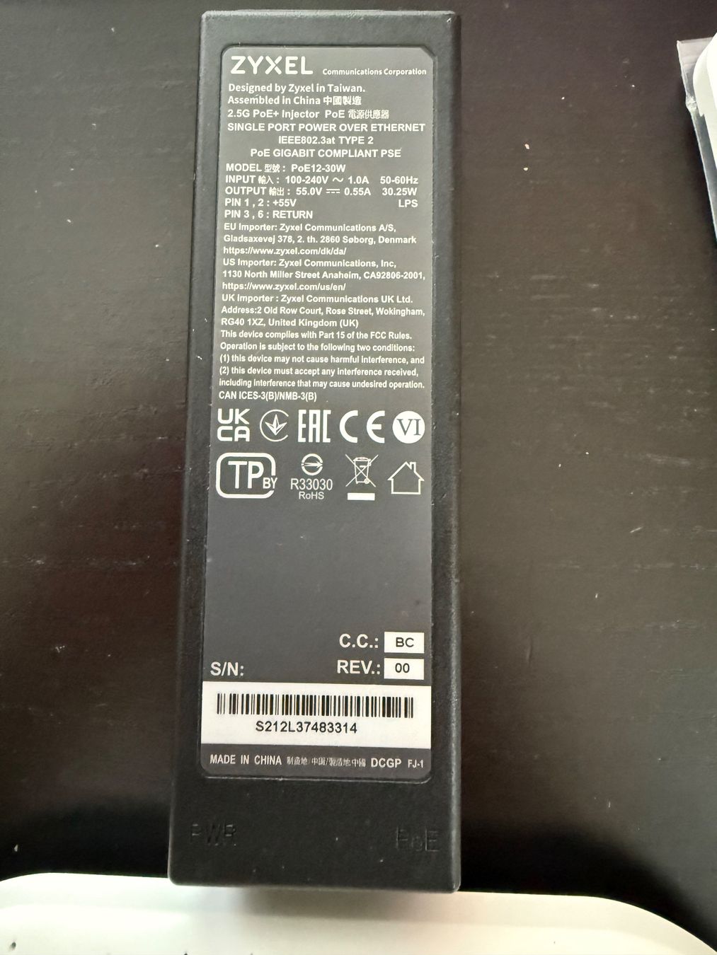 Zyxel WiFi: Zyxel WAX610 D - WiFi 6 Access Point – Usato da Lenzburg venduto da oeko_sale 3