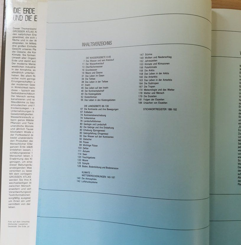 Libri: Die Erde und die Elemente ATLAS (Buch) – Usato da Wilen b. Wollerau venduto da morethanmusic 3