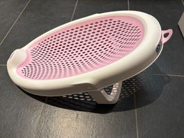 Siège de bain bébé rose bon état