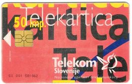 Telefonkarte Slowenien Chip-019