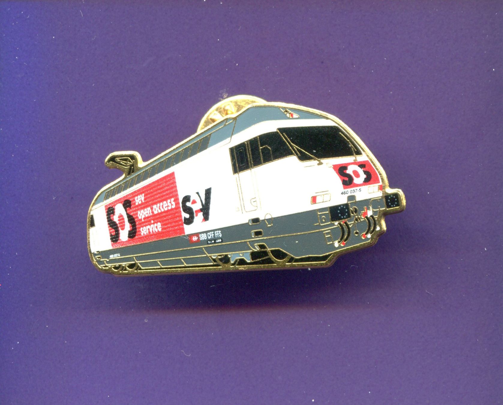 SBB/CFF/FFS Placchette & Badge: Schmid-Müller  Re 460  " SeV "  Lim.250 – Usato da Winterthur venduto da Sammleroase