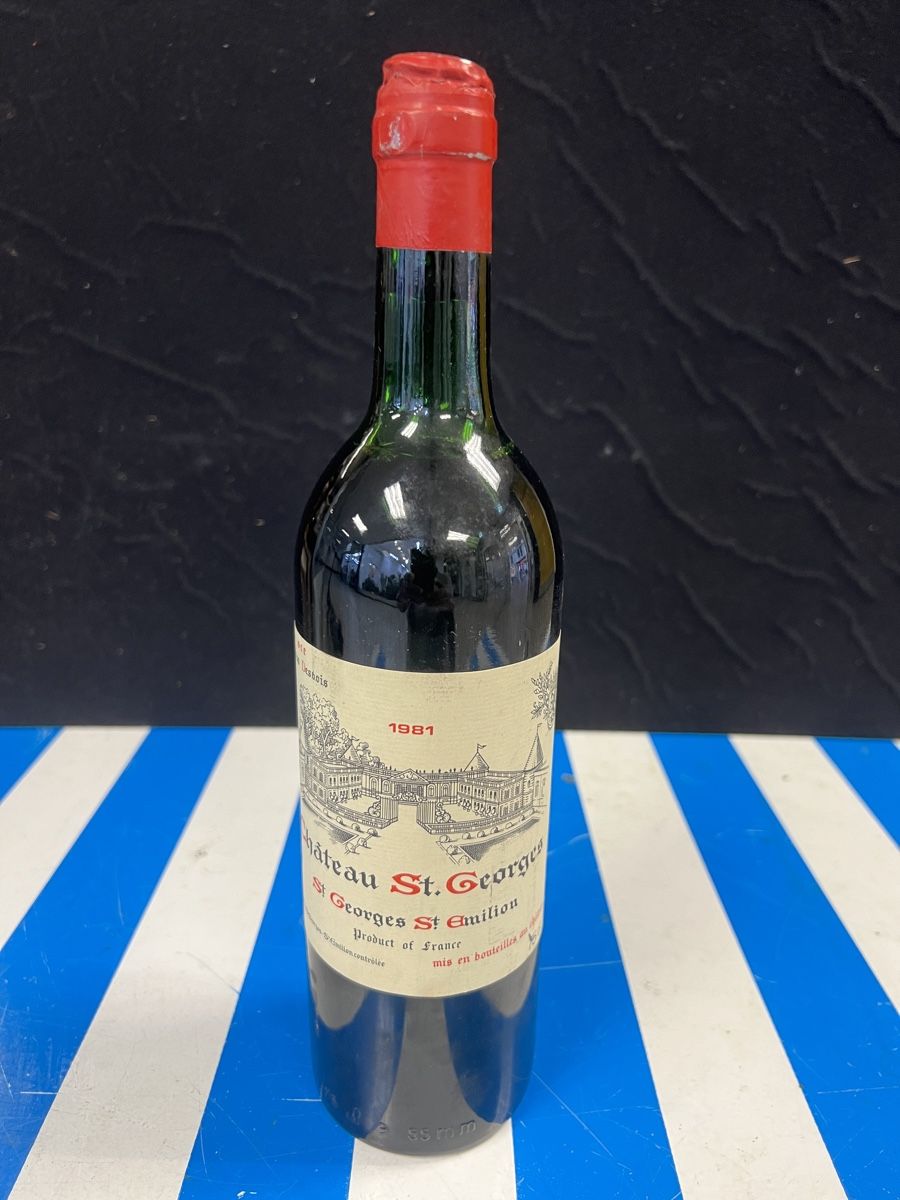 Vino: ST.EMILION CHATEAU ST.GEORGES 1981 – Nuovo (secondo la descrizione) da Genève venduto da Leboucheoreilles