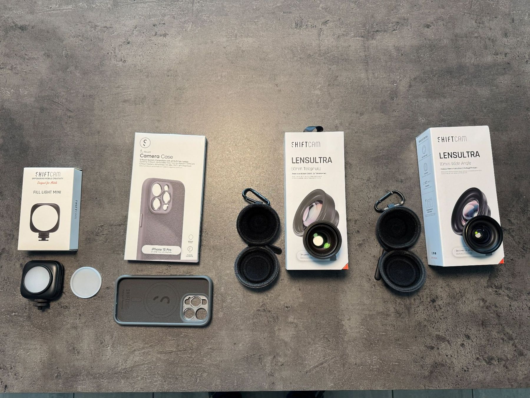Obiettivi: Shiftcam Objektive, iPhone Case und Fill Light – Usato da Sempach venduto da Jeb2006
