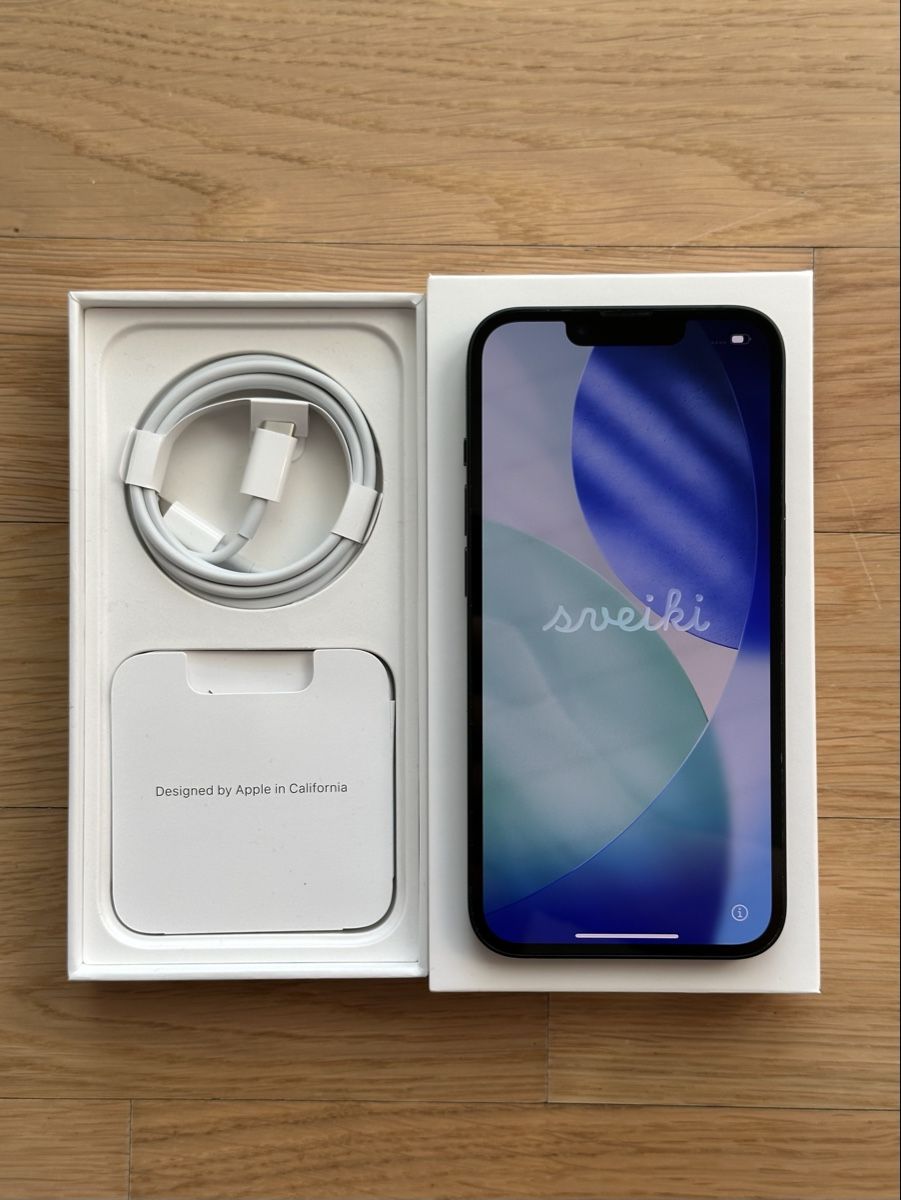 Apple iPhone 14 - Midnight - 128GB (Gebraucht) in Strengelbach für