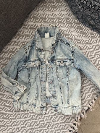 H&M JEANSJACKE GR 104 WIE NEU