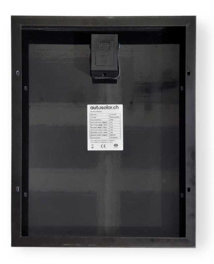 Dispositivi a energia solare: Solarpanel 20 Watt - Black – Nuovo e nell'imballaggio originale da Oetwil am See venduto da AutoSolar 2