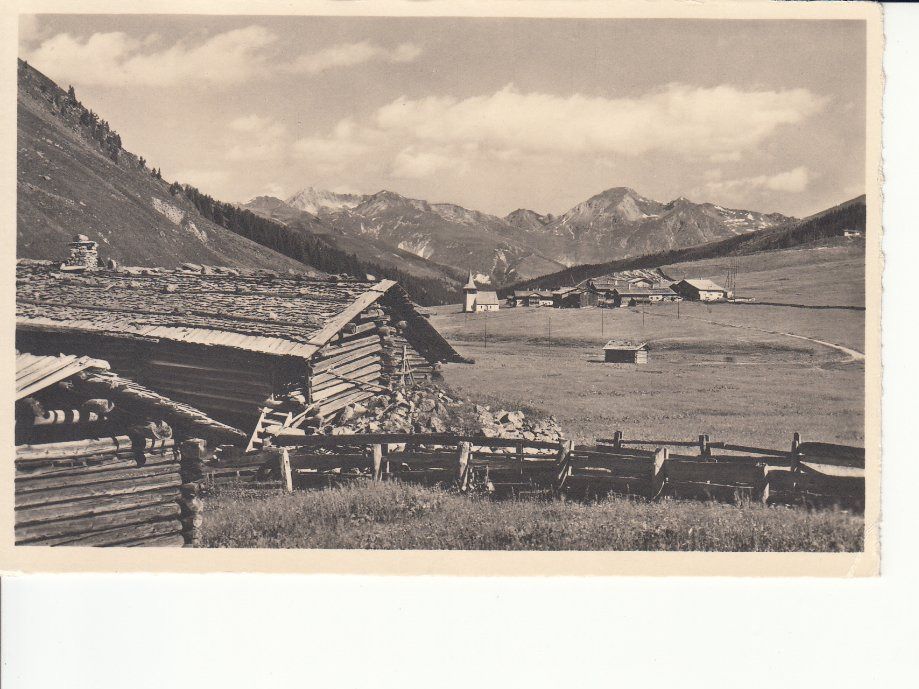 Cartoline postali: Sertig-Dörfli 1945 – Usato da Bürglen TG venduto da StampGraf