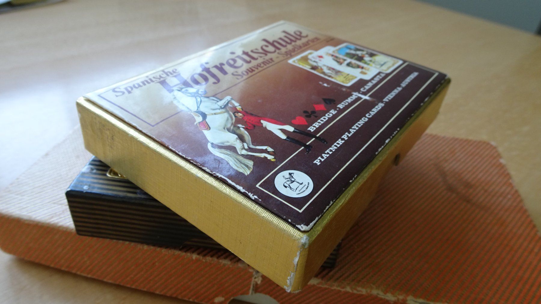 Giochi: 3 ältere Sets Spielkarten Bridge, Rummy, Canasta – Usato da Zürich venduto da blaumeisli62 7